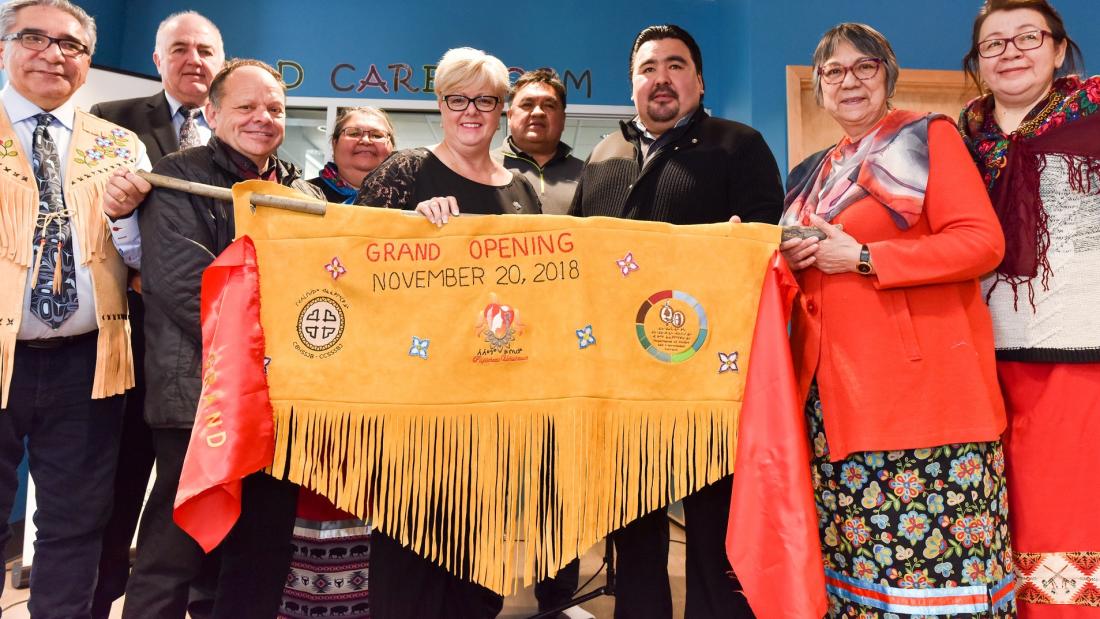 Representatives from Cree Nation Government, Cree Nation of Waskaganish, Cree Health Board.