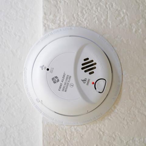 Fire and carbon monoxide alarm